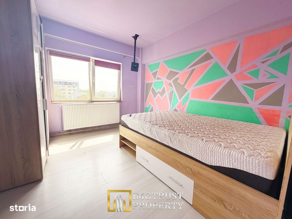Apartament 3 camere spațios | Etaj 2 | Zonă Tic Tac – Str. Poetului