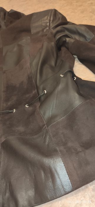 Куртка кожаная,  размер S