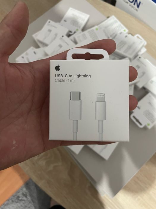 Cablu incarcator iPhone Lightning USB-C 1M
