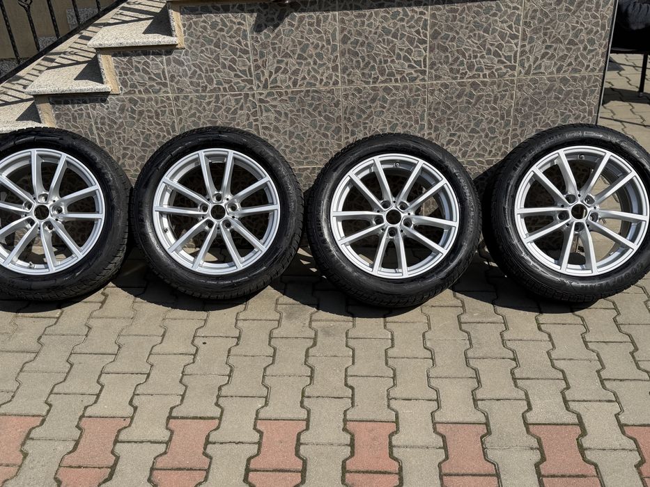 Jante Style 618 R17 compatibile Audi/VW/BMW/Mercedes  cu cauciucuri de iarna 225 x 50 x 17 de iarna