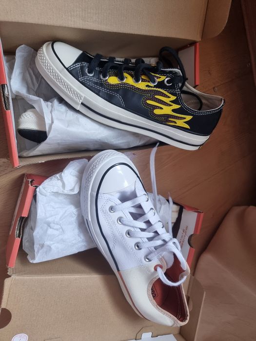 Кецове converse - бели и черни