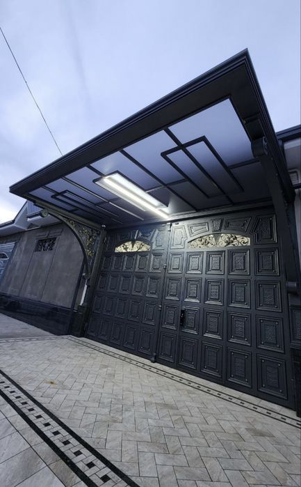 Навес решотка перилла скамейка любой сложности