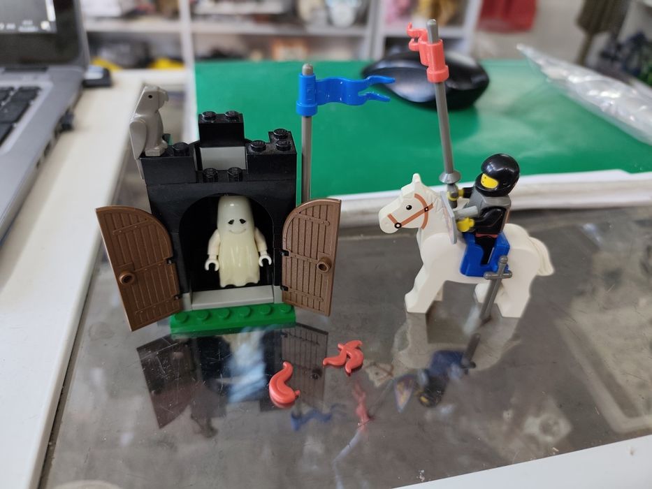 Лего 6034 Lego black knights black monarch ghost 1990 г