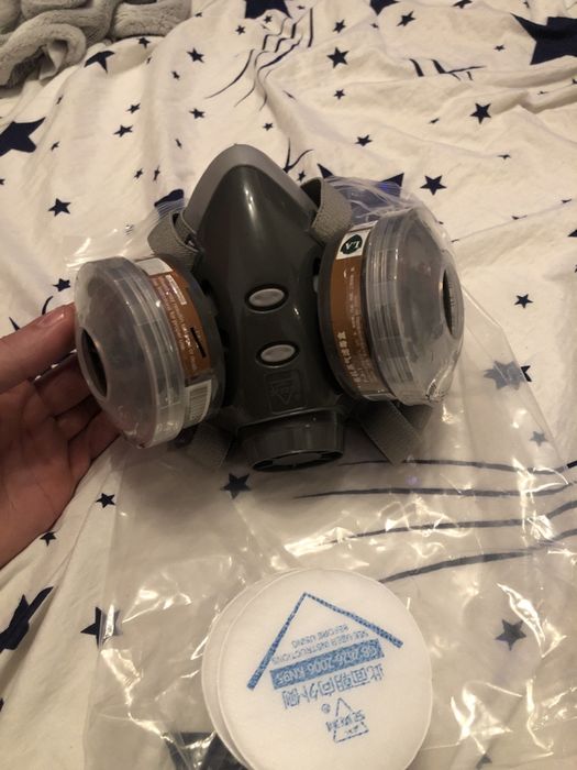 Masca protectie fata KN 95, vopsitorie auto