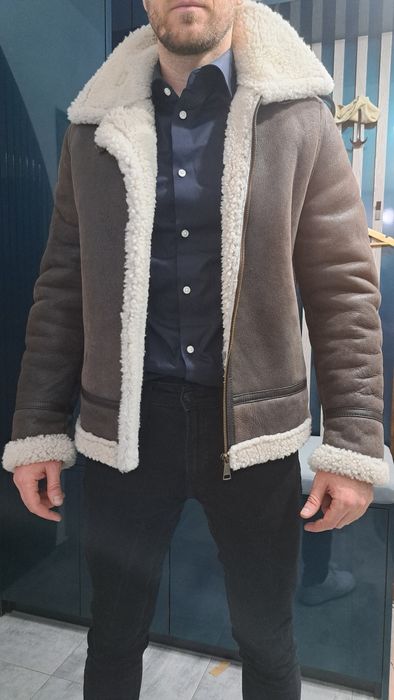 Geaca din blana de miel