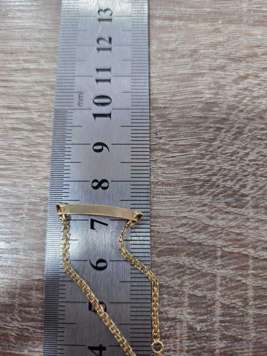 Златна гривна 18 карата