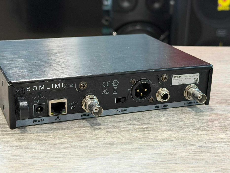 Безжичен микрофон SHURE QLXD4 с капсула BETA 58A