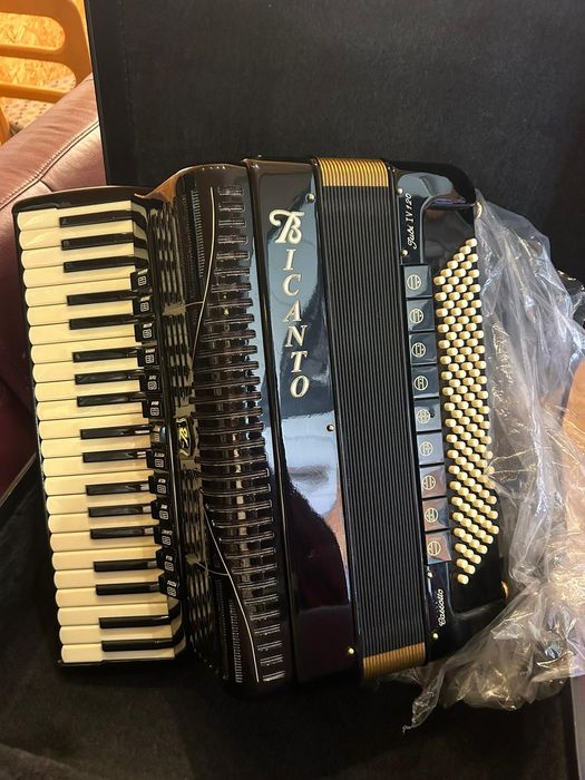 Acordeon Bicanto Piatanesi 2+2 Cassotto A Mano Nou