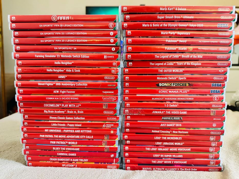 Игри за Nintendo Switch- Pokemon, Minecraft, Lego, Mario kart и други