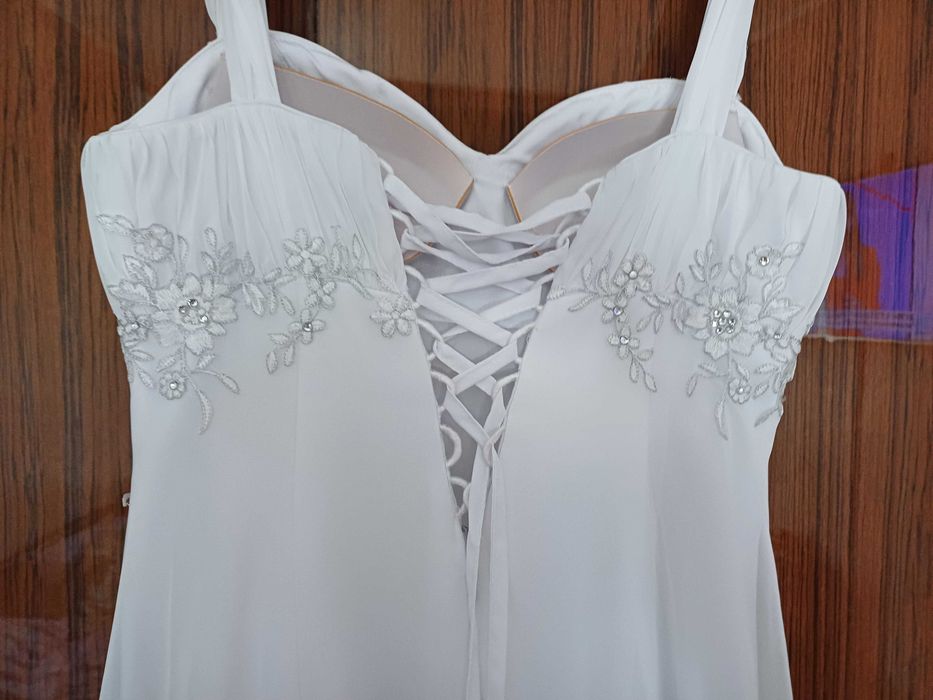 Намалена цена - Булчинска рокля, размер 48