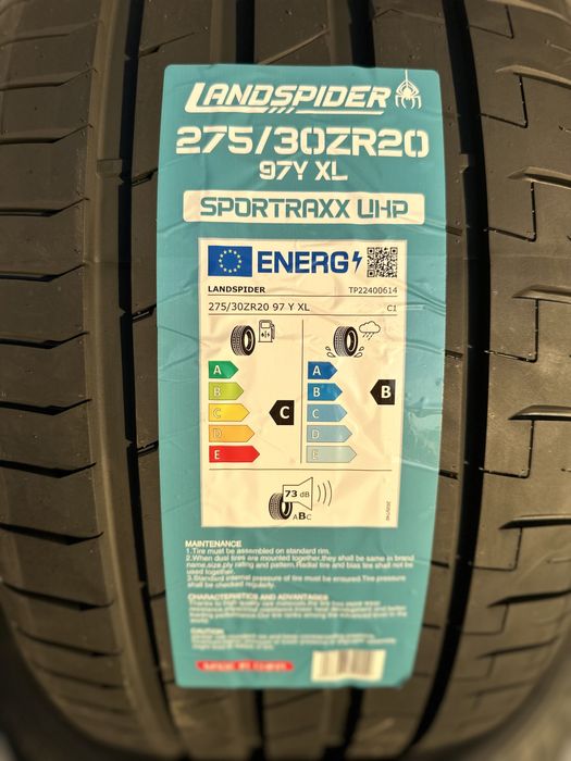Нови летни гуми LANDSPIDER SPORTRAXX UHP 275/30R20 97Y XL Нов DOT
