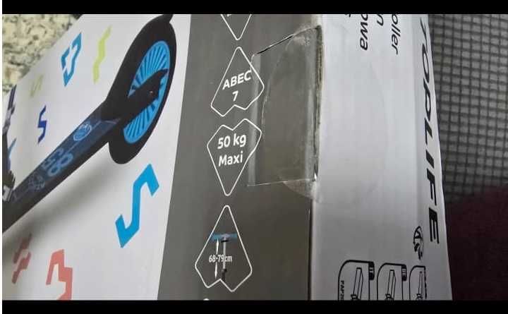 Trotineta pentru copii Trotineta Freestyle Top Life, aluminiu/otel