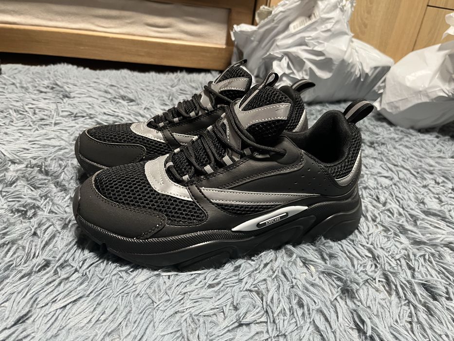 Dior B22 reflective rainbow& silver