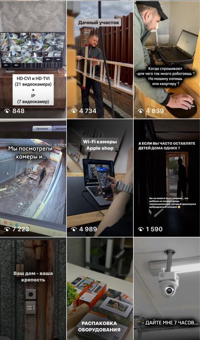 Видеонаблюдение , видеодомофоны . Установка/продажа
