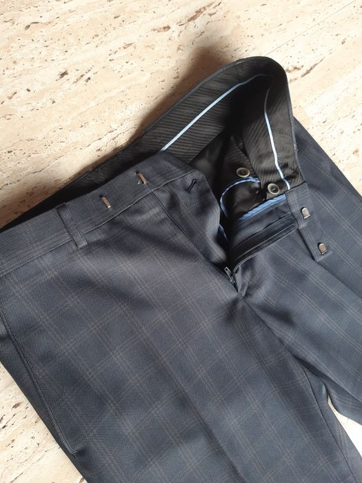 Costum bleumarin bărbătesc nou/ Set 3 piese