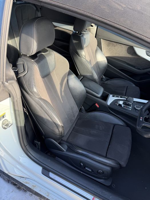 Interior piele / Tapiterie piele Audi A5 8W Cabrio, 2017-2024