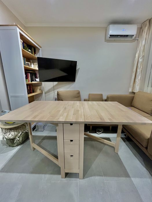 Разтегателна сгьваема маса NORDEN, IKEA, ИКЕА