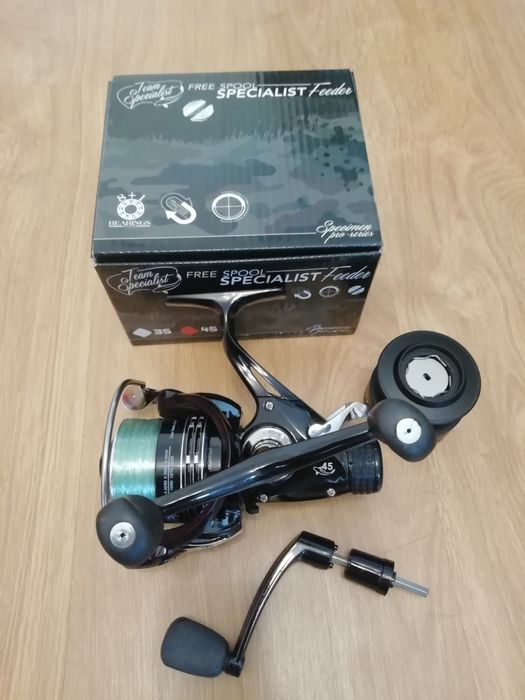 Макара Team specialist-Free spool specialist feeder 45