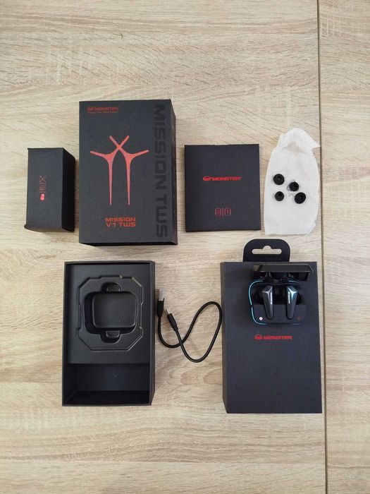 Продам наушники TWS MONSTER Mission V1