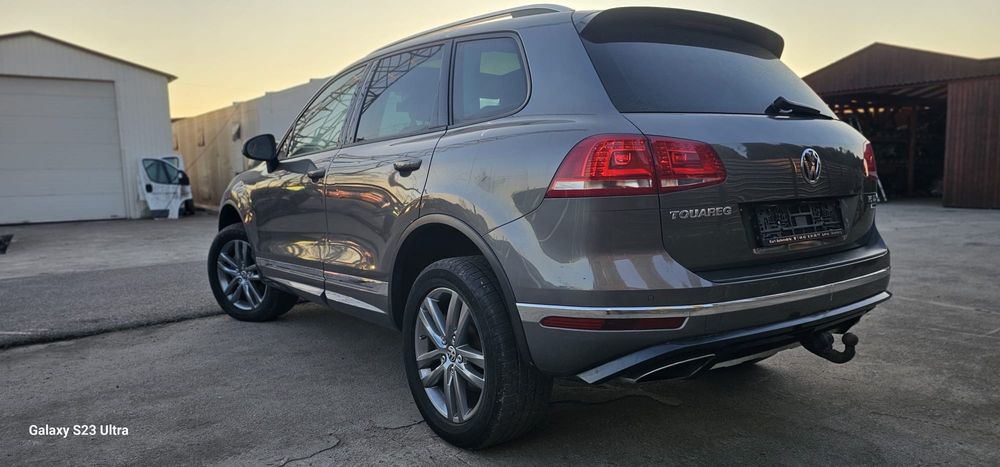 Bara spate vw Touareg R line facelift 2016