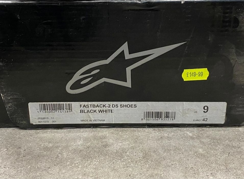 Alpinestars fastback 2 номер 42