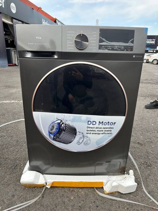 Kir yuvish mashinasi TCL 10 kg invertor DD mator skidka narxda