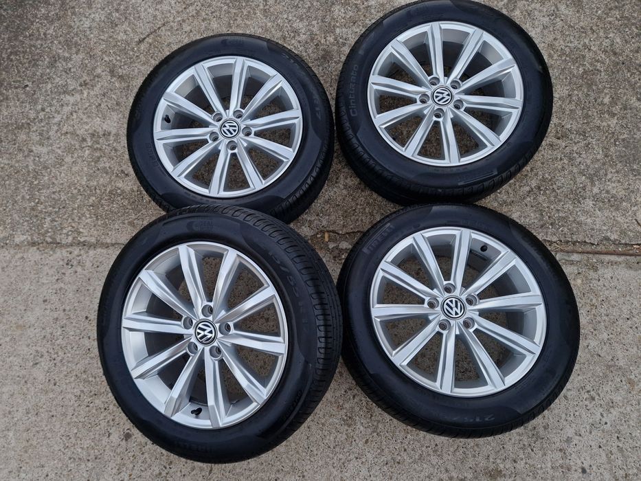 Roti/Jante London Vw Passat B8 anvelope vara 215 55 17 -relativ Noi