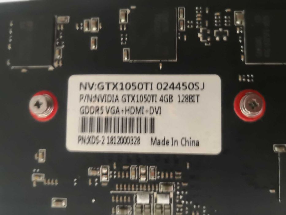 Видеокарта Nvidia 1050ti