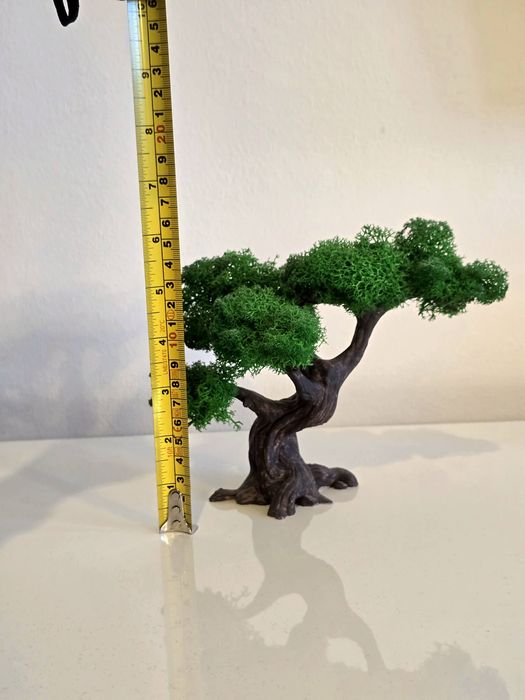 Bonsai printat 3D cu licheni