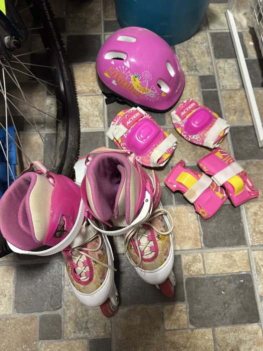 Ролери комплект в розаво