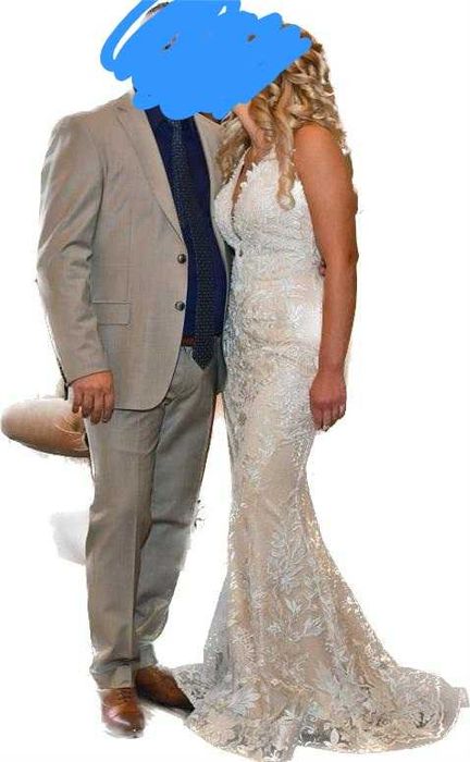 Дамска далга офицялна рокля