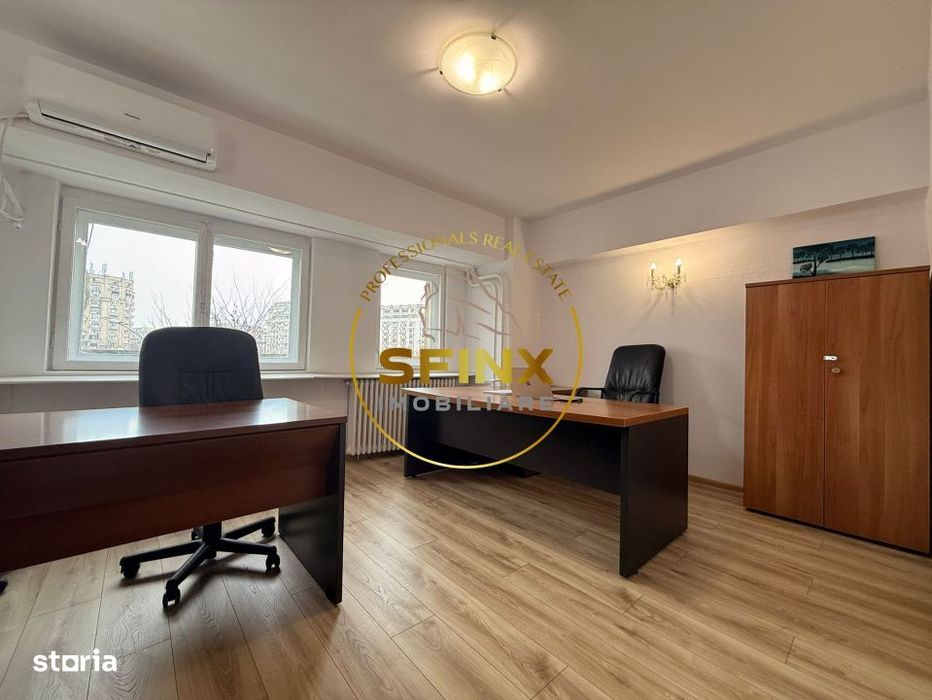 3 camere Piata Alba Iulia/ B-dul Unirii/ Decebal/ birou/ etaj 1/ bloc — fotografia 1