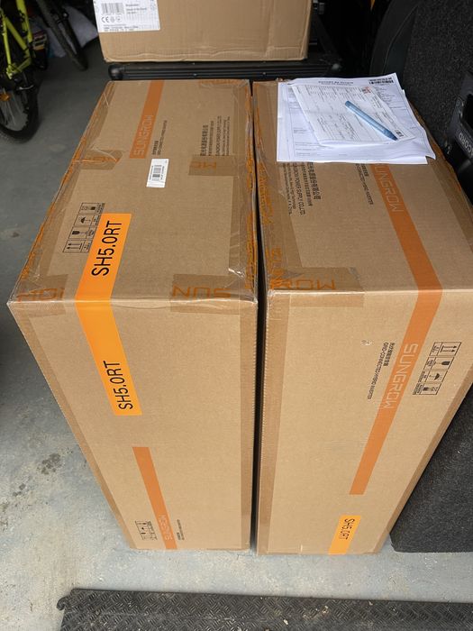 Invertor trifazat hibrid 5Kw NOU, sigilat, Sungrow,smart meeter,dongle