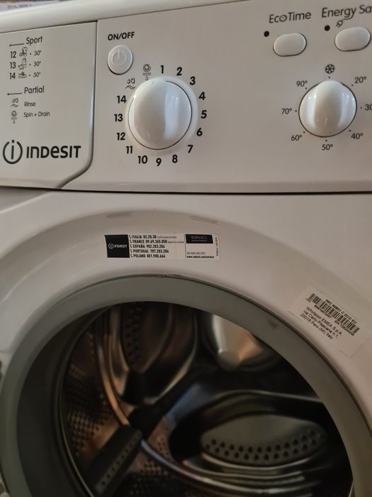 Пералня Indesit клас A+