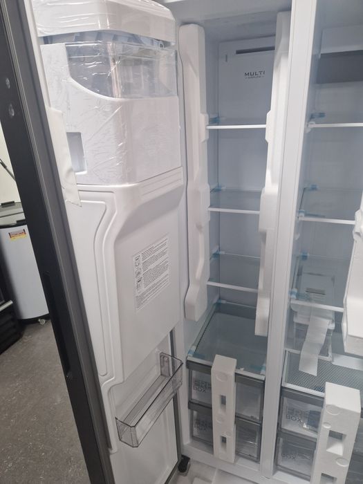 Side By Side Midea Dark Inox Чисто Нов