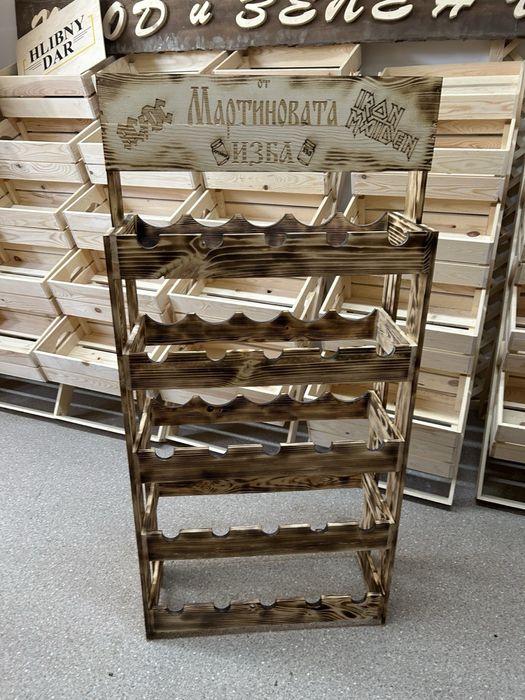 Стелажи за вино по размер и дизайн