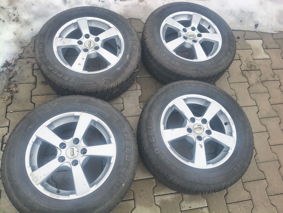 Jante aluminiu 5x114 Dacia Duster cauciucuri iarna 215/65 R16
