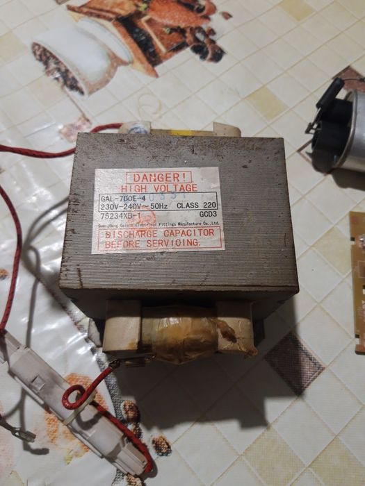 Запчасти  микроволновки