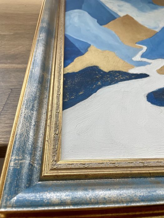 Елегантна маслена картина – 56x65 см с рамка