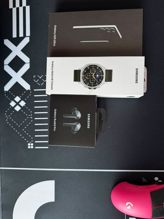 Samsung Galaxy S25 Ultra + Galaxy Watch 8 classic + Bubs 3 pro