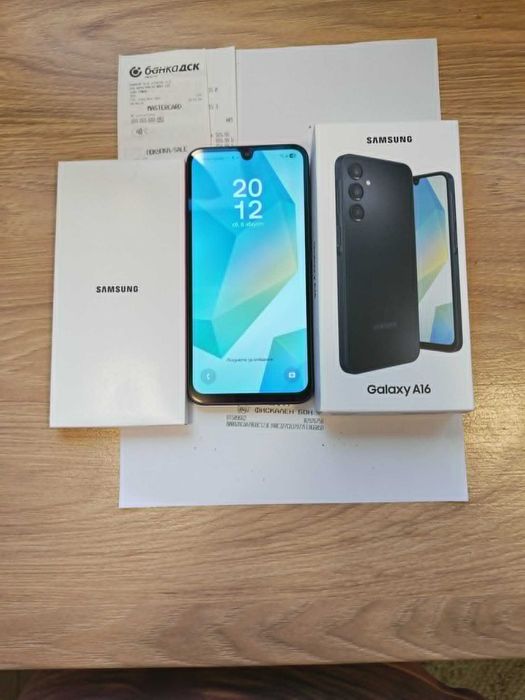Samsung Galaxy A16 128 GB черен пълна гаранция