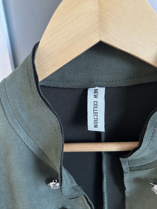 Сако/блейзер тъмнозелено велур М