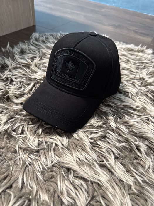 Sapca Dsquared2 Flag full black Premium