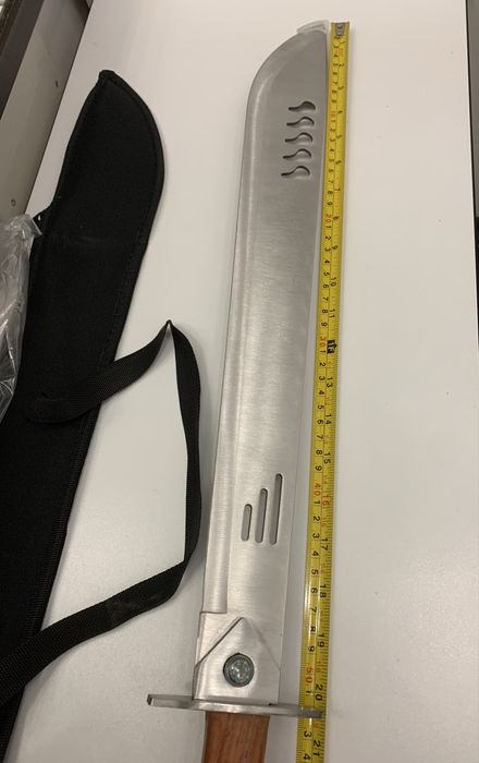 Sabie tip maceta cu busola 70cm husa cadou colectionari pescuit