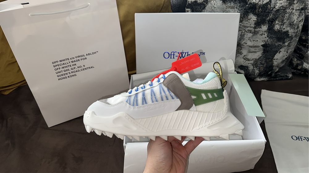 Off-White Odsy-1000 White Pale Green