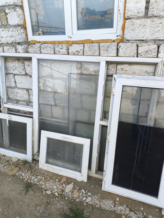 Пластик терезе стекло