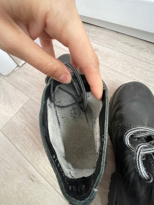 Мужские теплые ботинки