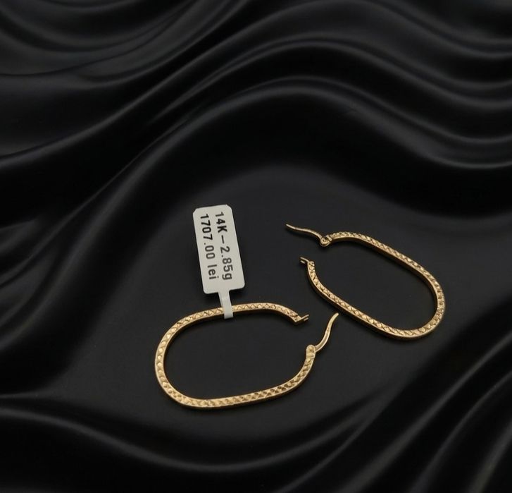 Cercei aur 14k 2.85gr