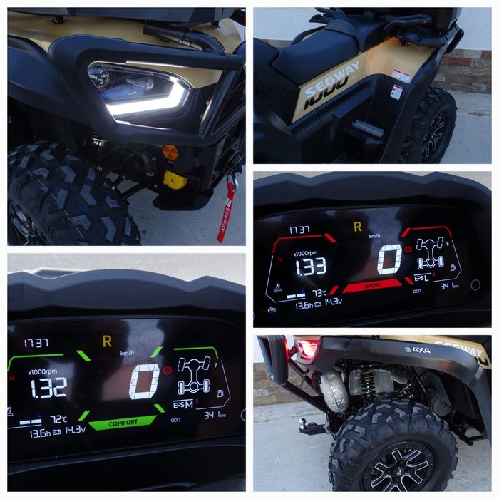 ATV SEGWAY 1000 AT 10L  ‼️NOU 300KM ‼️2026‼️4X4 ‼️DELIMITAT NU[Can am,cf moto,tgb,linhai]