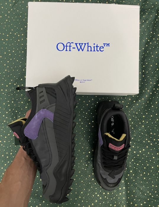 Off-White Odsy-1000 Black Grey Fuchsia